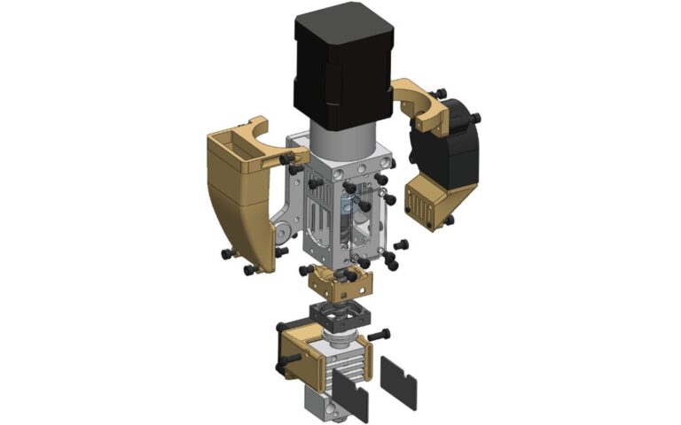 Compact Pellet Extruder Enables High Content Feedstock Printing