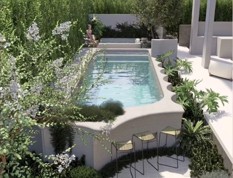 Concrete 3D Printing Expands to Residential Pools, Enabling Complex Shapes