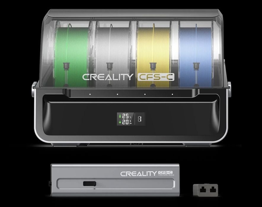 Creality's CFS-C Eliminates Hot-End Purging with New Remote Cutting Approach