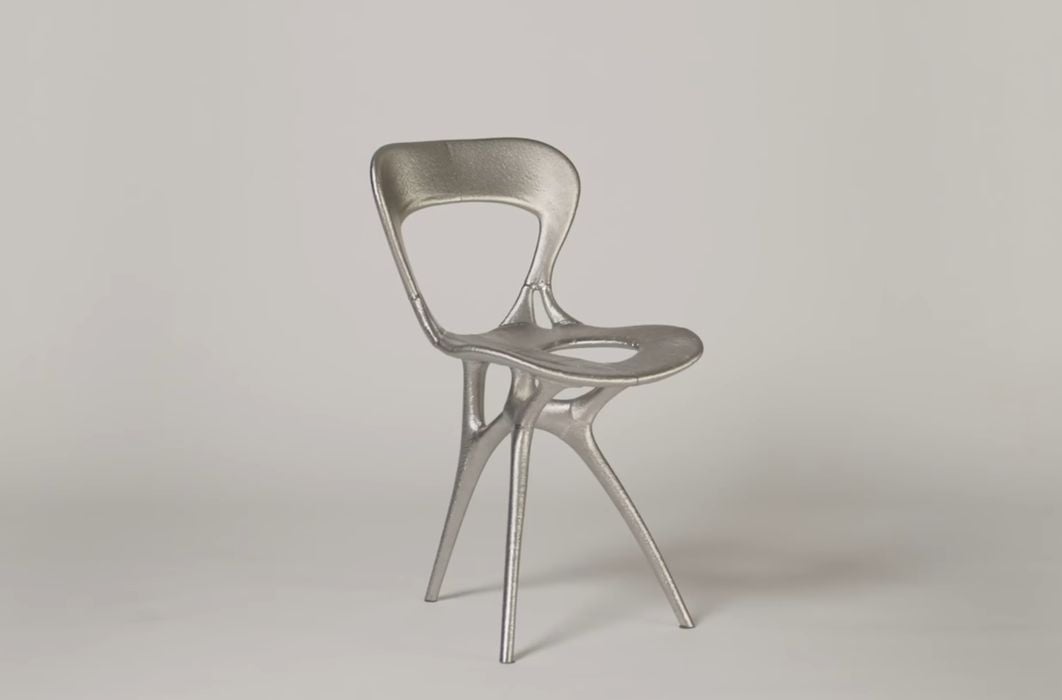 Google DeepMind and designer collaborate on AI-generated 3D printed chair