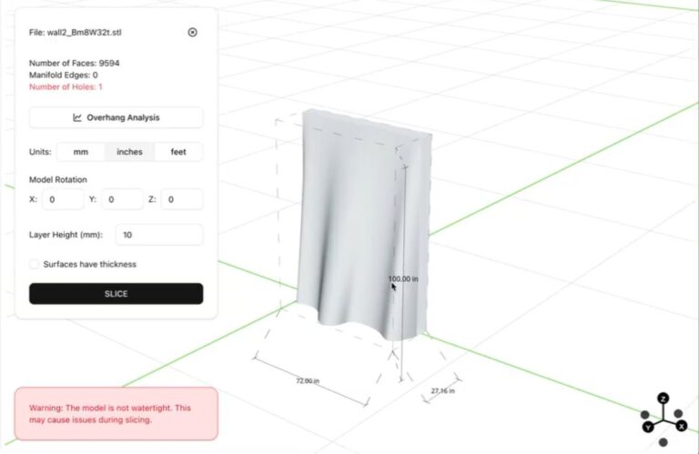 Third-Party Software Marks New Phase in 3D Concrete Printing Development