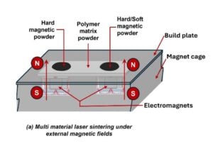 SLS Prints Programmable Bonded Magnets