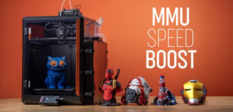 Prusa Firmware Update Speeds MMU3 Filament Swaps