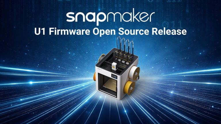 Snapmaker Publishes U1 Firmware Forks On GitHub