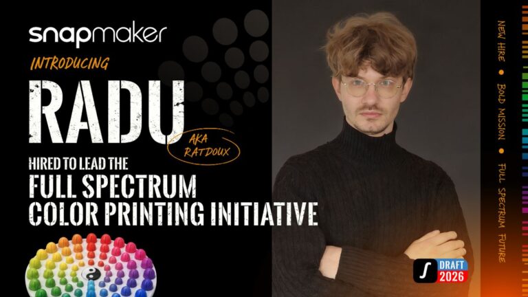Snapmaker Scoops Up the Full Spectrum Guy