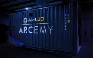 Containerized ARCEMY Metal Printer Deployed At Navy CoE