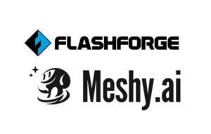 Flashforge and Meshy Partnership Streamlines AI-Generated Multicolor 3D Printing Workflow