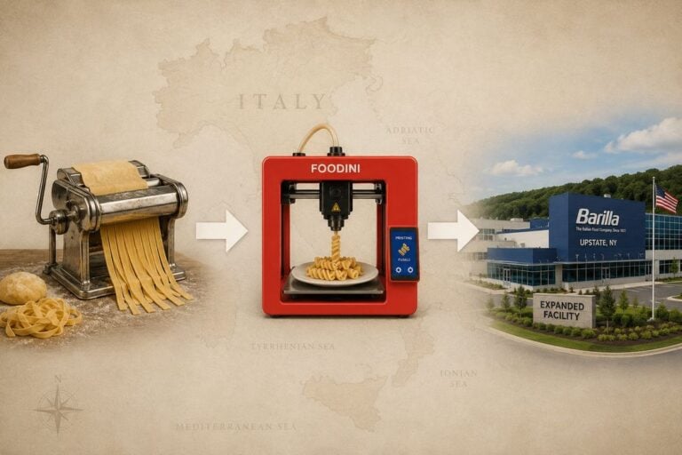Pasta Lovers Rejoice! Barilla’s Massive New York Expansion Could Bring More High-Tech Pasta to America