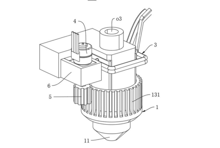 Chinese Patent Describes Adjustable FFF Nozzle