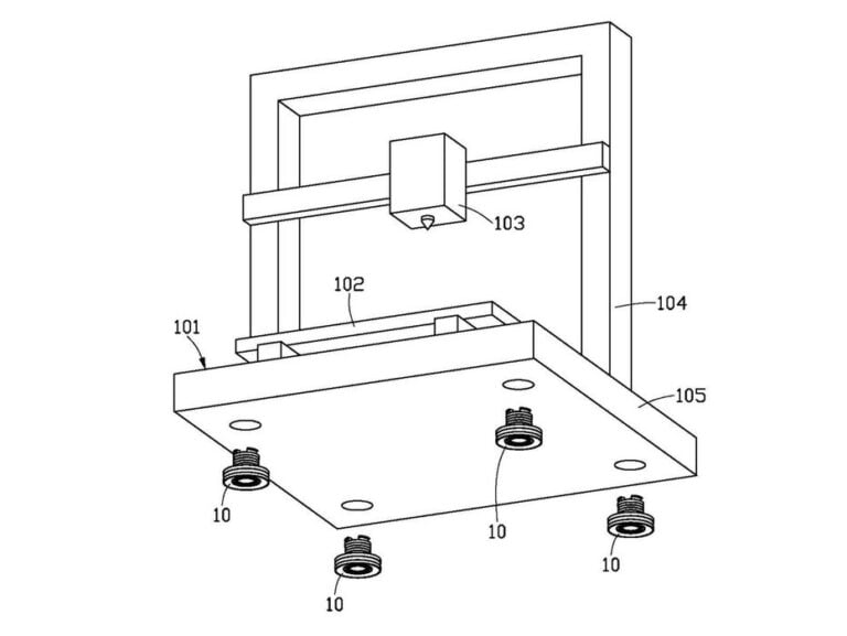 Creality Patents Better 3D Printer Feet