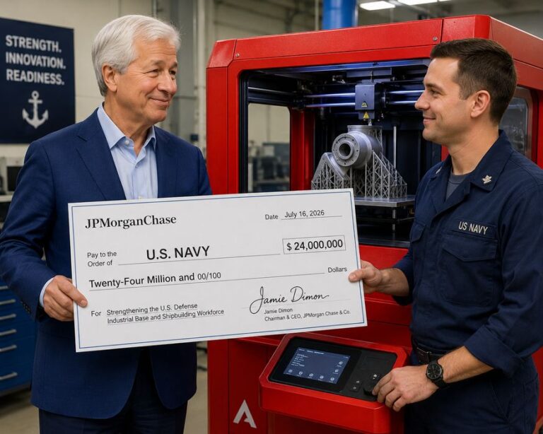 JPMorgan’s US$24 Million Shipbuilding Investment Could Create New Opportunities for Additive Manufacturing