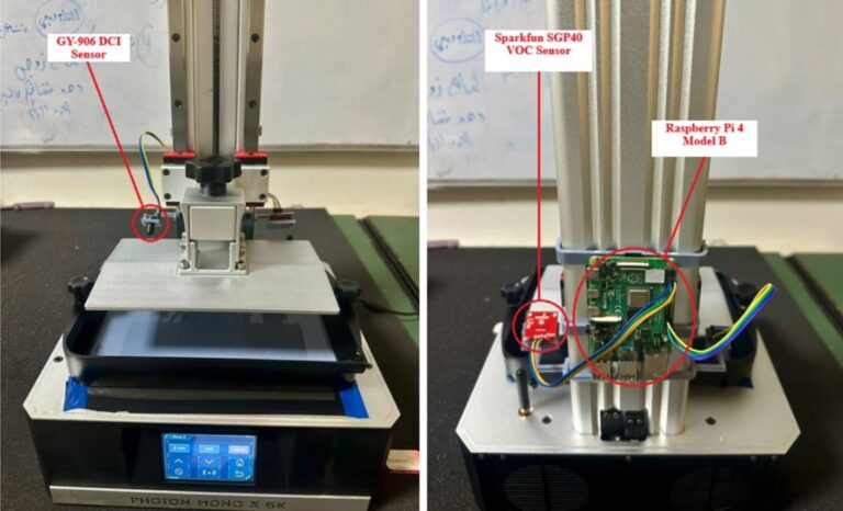 Blockchain Monitors Resin Printer VOC Emissions