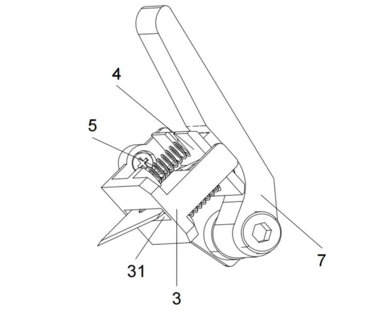 Hanin Patent Makes Toolhead Filament Cutters Safer