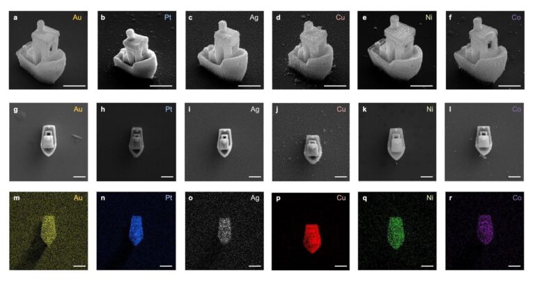 Texas A&M Demonstrates Picojoule 3D Metal Nanoprinting