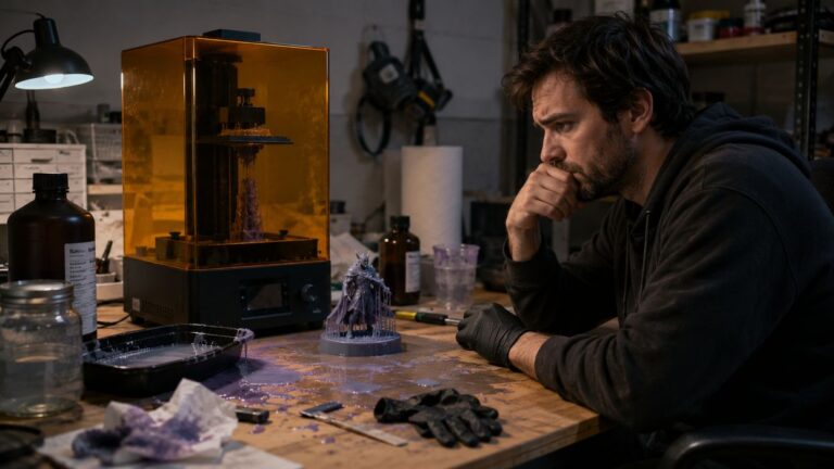 Is Desktop Resin 3D Printing Too Risky for Casual Users?