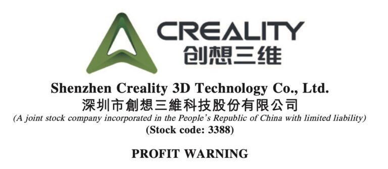 Creality Swings From Profit to Projected Loss