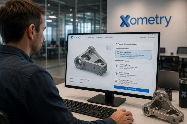 Xometry Upgrades AI Process Recommender to Improve Manufacturing Choices
