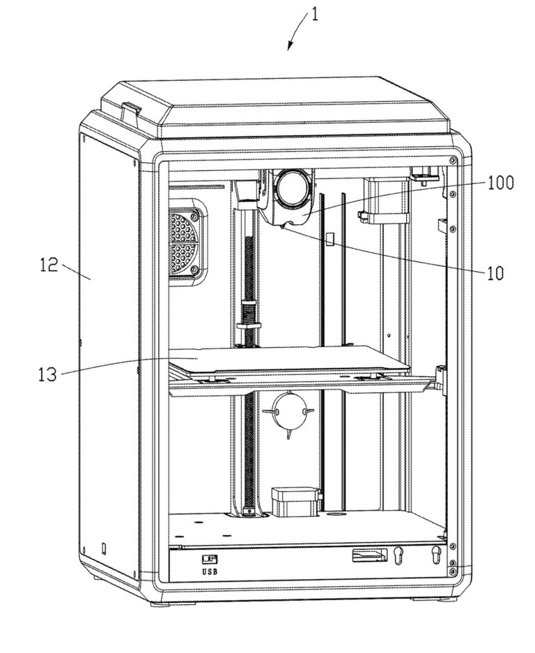 Creality Patent Puts Internal Fins Inside A High-Speed Hot End