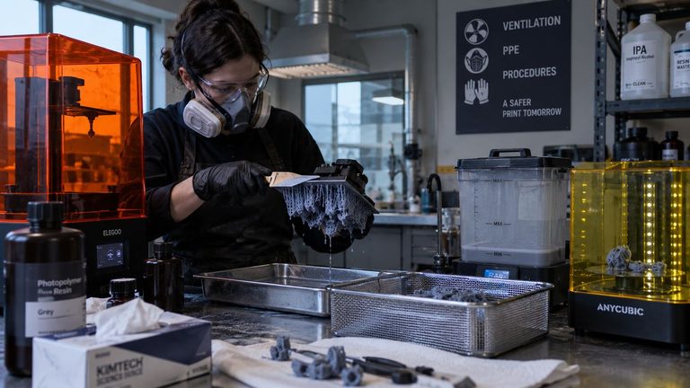 Resin Printing’s Air Quality Problem May Not Be Inside The Printer