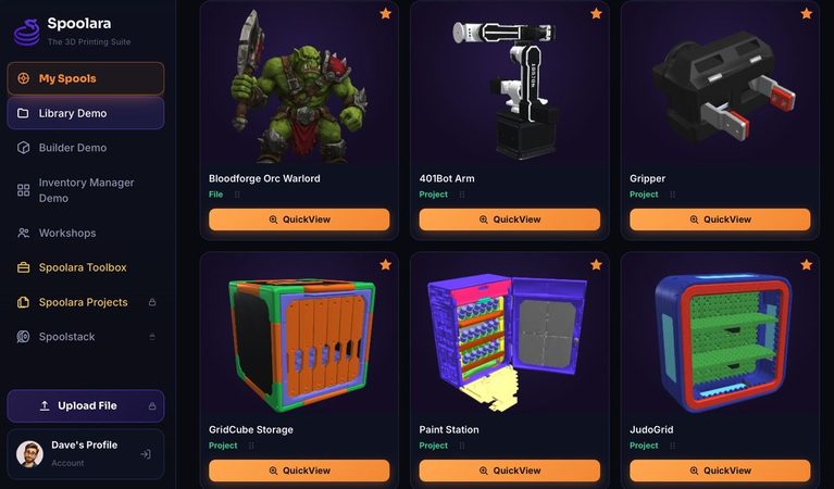 Spoolara Bundles A Collection Of 3D Printing Utilities